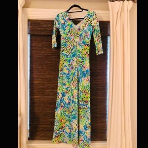 Lilly Pulitzer maxi dress size xs